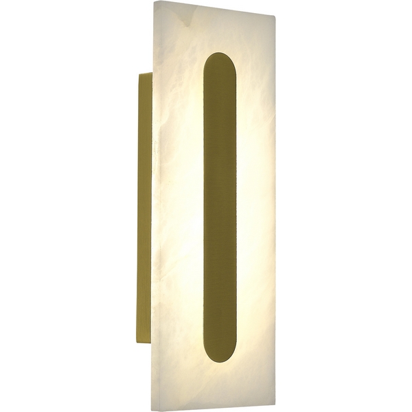 Светильник настенный светодиодный ST Luce Geom SL6139.221.01-42196 золотистый/белый LED 1*6W 3000K