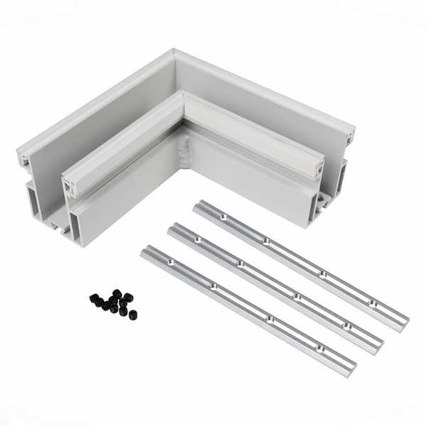 Угол-соединитель для профиля SKYLINE 48 с демпф. системой ST Luce Skyline 48 ST003.579.01-48760