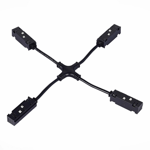 Ввод питания X-образный для магнитного шинопровода ST Luce St006 ST006.469.00-97623