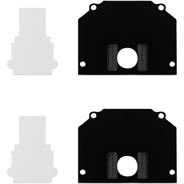 Торцевая заглушка для ST039.529.00 ST Luce ST039.559.00-42411 Белый/Черный