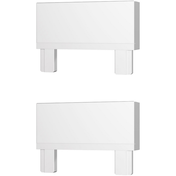 Торцевая заглушка ST Luce Skyflat ST067.509.19 Белый