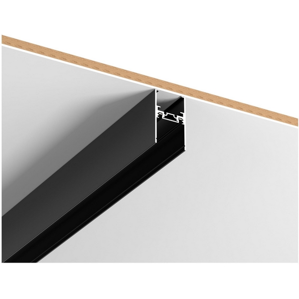 Шинопровод магнитный накладной/подвесной ST Luce ST068.429.00-25388 Черный Длина 2000мм (2 метра)