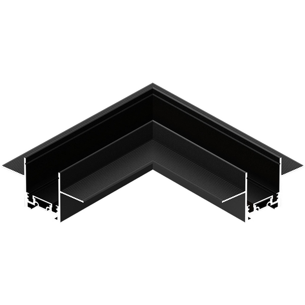 Угол-соединитель "потолок-потолок" для встраиваемого шинопровода ST Luce Skyflat ST069.409.10-10795 Черный