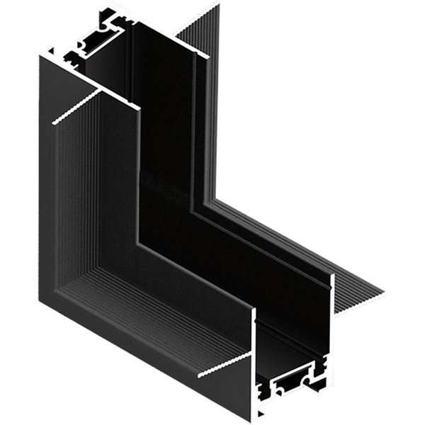 Угол-соединитель "потолок-стена" для встраиваемого шинопровода ST Luce Skyflat ST069.409.11-04962 Черный