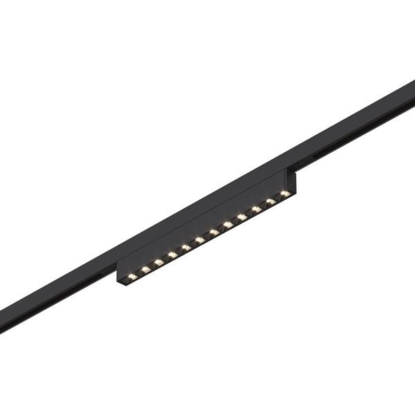 Магнитный трековый светильник ST Luce Super5 ST666.436.10-73567 черный LED 1*10W 24V