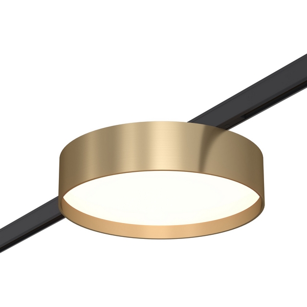 Магнитный трековый светильник ST Luce Super5 ST670.346.12-07249 Латунь LED 1*12W 24V