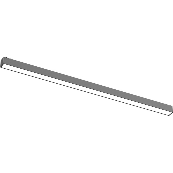 Магнитный трековый светильник ST Luce Skyflat черный LED 1*20W 48V