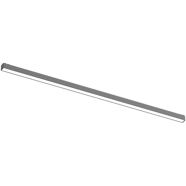 Магнитный трековый светильник ST Luce Skyflat черный LED 1*30W 48V