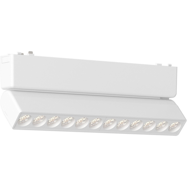 Магнитный трековый светильник ST Luce Skyflat ST675.536.12-73567 белый LED 1*12W 48V