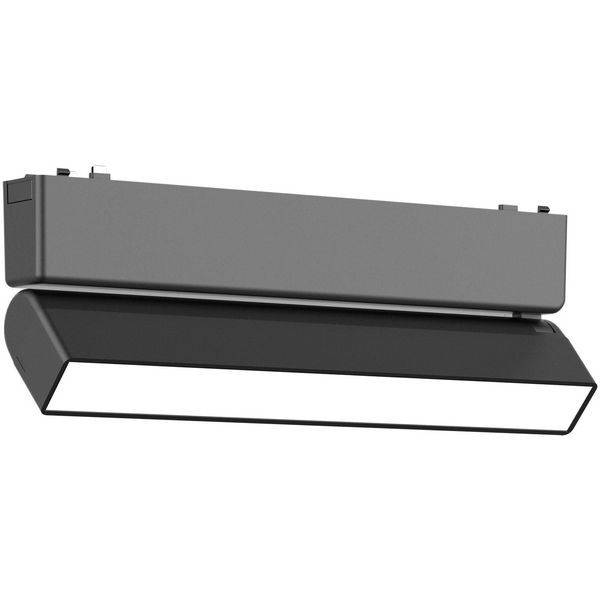 Магнитный трековый светильник ST Luce Skyflat ST676.446.10-48422 черный LED 1*10W 48V