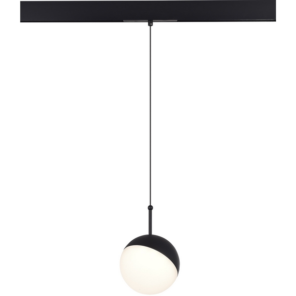 Магнитный трековый светильник ST Luce Skyline 48V ST681.446.07 черный LED 1*7W