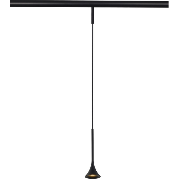 Магнитный трековый светильник ST Luce Super5 ST688.436.05-73567 черный LED 1*5W 3000K 24V