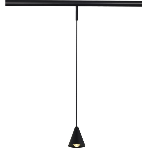 Магнитный трековый светильник ST Luce Super5 ST689.436.05-73567 черный LED 1*5W 3000K 24V