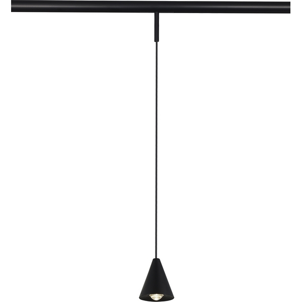 Магнитный трековый светильник ST Luce Super5 ST689.446.05-73567 черный LED 1*5W 4000K 24V