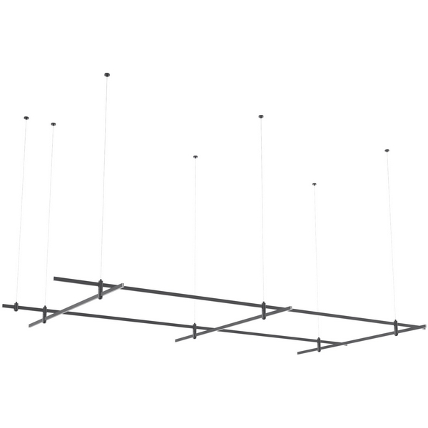 Готовая конструкция подвесная для модульных магнитных светильников Farm без светильников, без блока питания ST Luce Farm ST8052.421.27-54684 (2 метра)