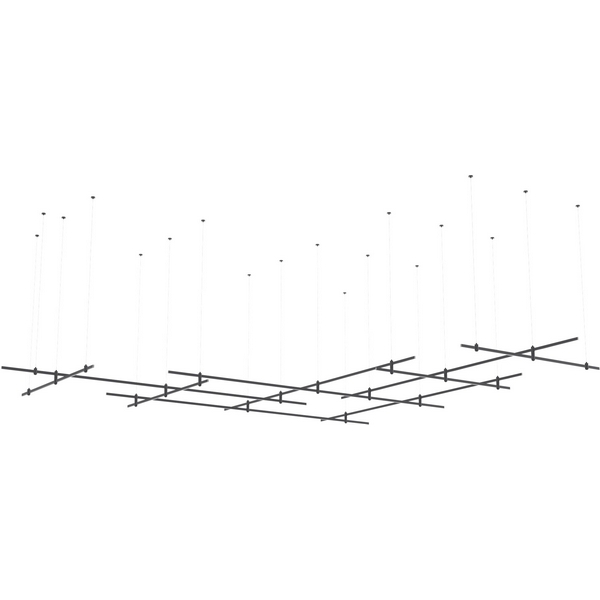 Готовая конструкция подвесная для модульных магнитных светильников Farm без светильников, без блока питания ST Luce Farm ST8056.433.27-54374 (3 метра)
