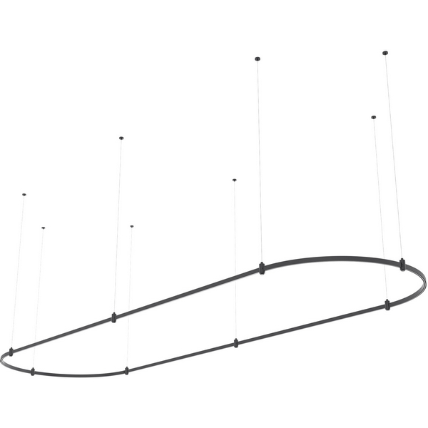 Готовая конструкция подвесная для модульных магнитных светильников Farm без светильников, без блока питания ST Luce Farm ST8057.422.26-54374 (2 метра)