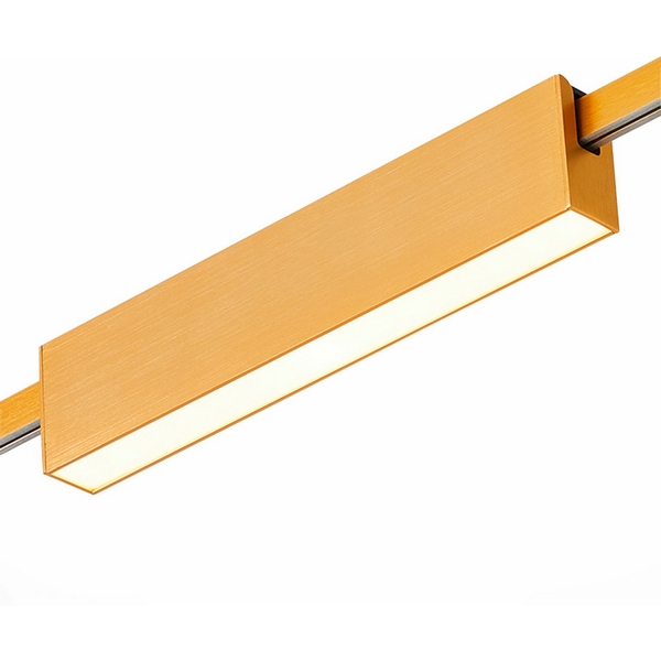 Магнитный модульный трековый светильник ST Luce Farm ST817.246.12-08479 Золотистый LED 1*12W 4000K