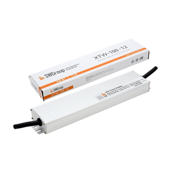 Блок питания ультратонкий IP67 SWG XTW-100-12-46623