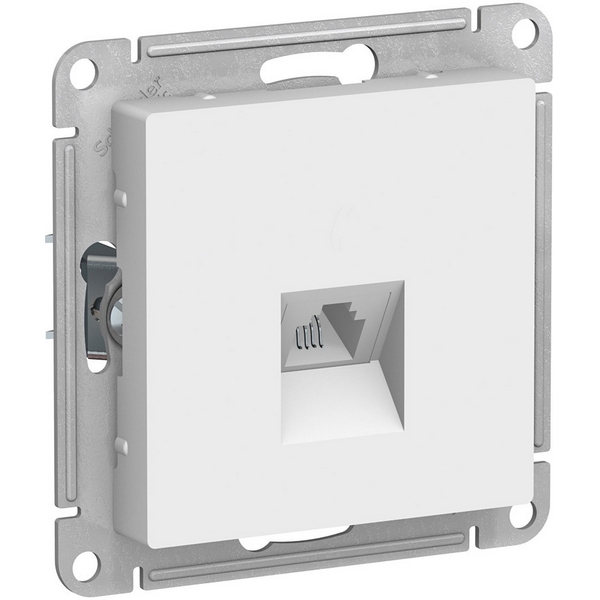 Телефонная розетка RJ-11 (белый) Systeme Electric AtlasDesign ATN000181-33295