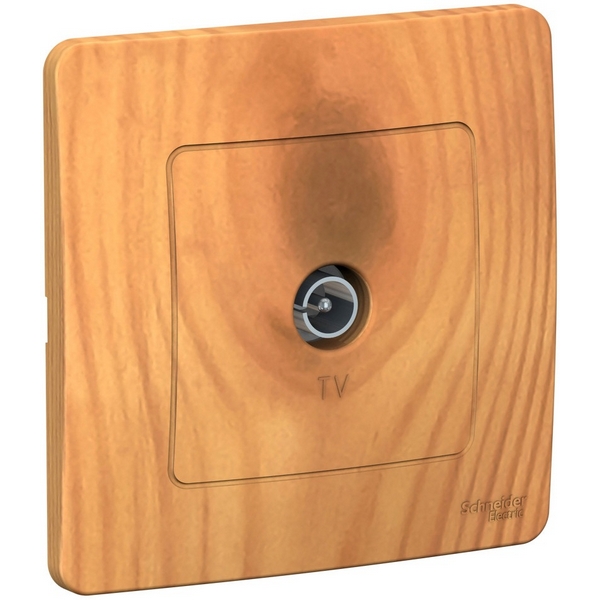 ТВ-розетка оконечная (ясень) Systeme Electric Blanca BLNTS000015-04241