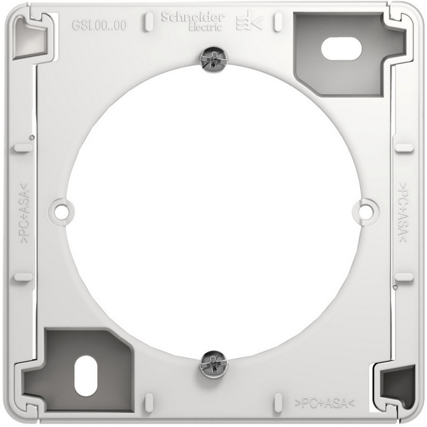 Коробка наружного монтажа (белый) Systeme Electric Glossa GSL000100-80989
