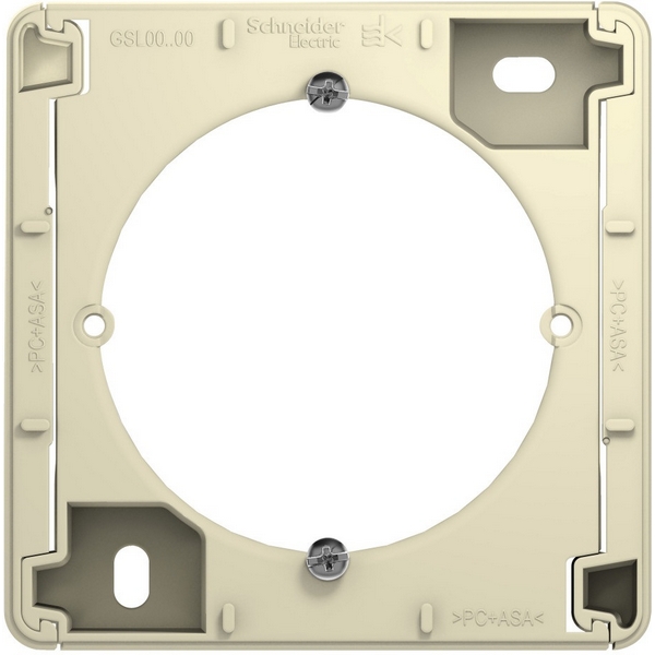 Коробка наружного монтажа (бежевый) Systeme Electric Glossa GSL000200-31284