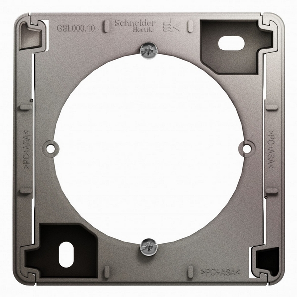 Коробка наружного монтажа (платина) Systeme Electric Glossa GSL001200-31284