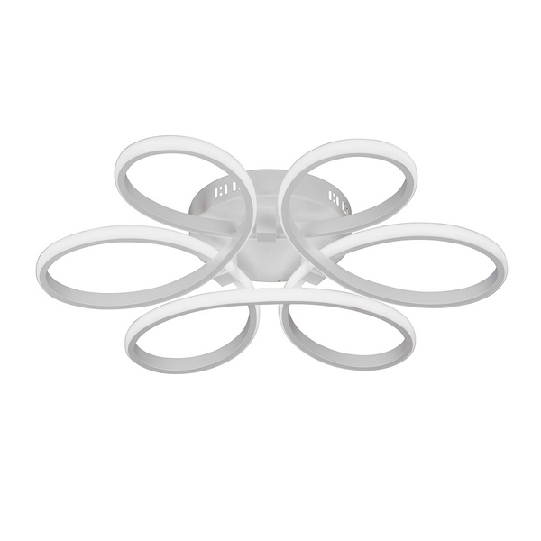 Потолочная люстра светодиодная Vitaluce V4618-0/6PL-53833 с цветами