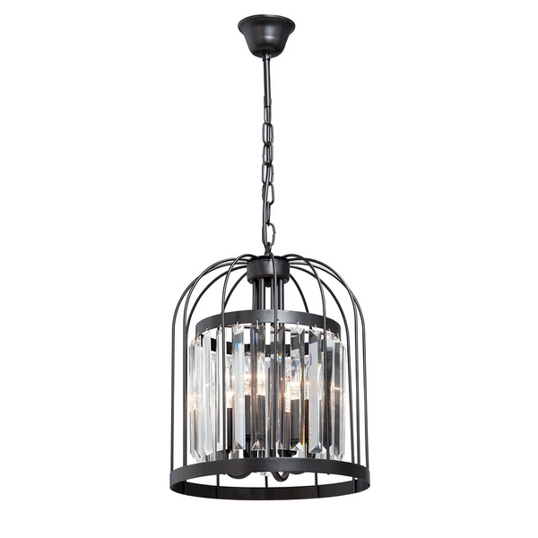 Подвесная люстра хрустальная Vitaluce V5145-1/4-55103 в виде свечи