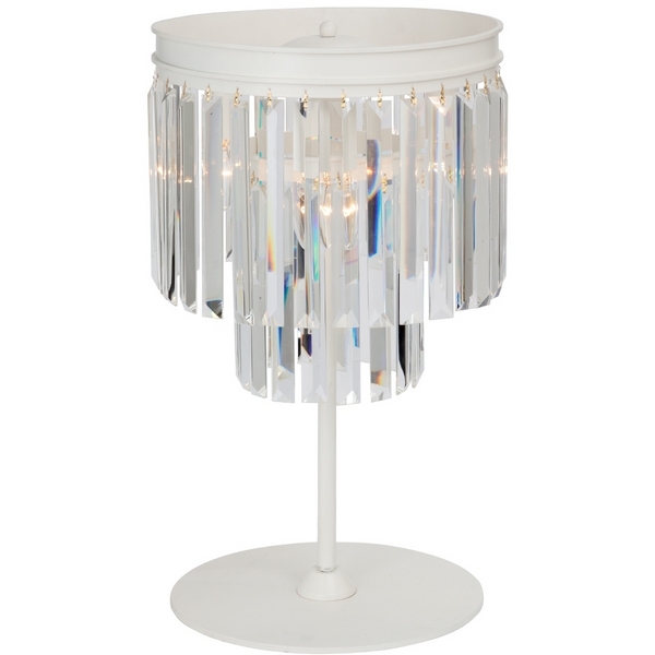 Настольная хрустальная лампа Vitaluce V5151-0/3L-92689