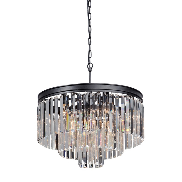 Подвесная люстра хрустальная Vitaluce V5151-1/6+3+1-38087