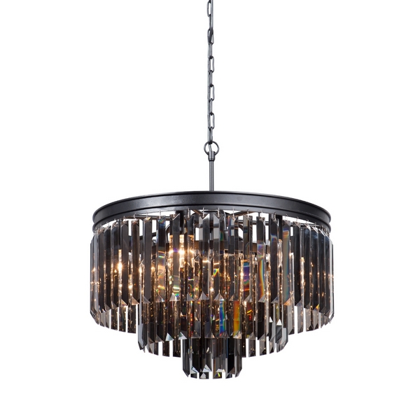 Подвесная люстра хрустальная Vitaluce V5155-1/6+3+1