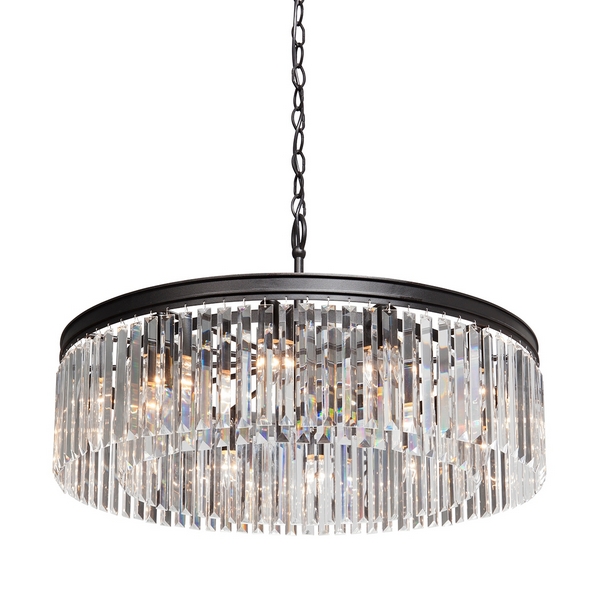 Подвесная люстра хрустальная Vitaluce V5180-1/12-17953