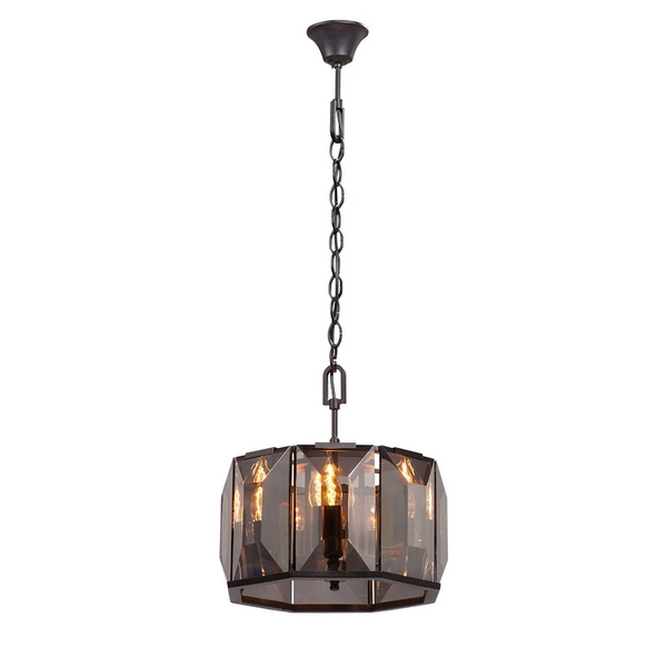 Подвесная люстра хрустальная Vitaluce V5216-1/4 в виде свечи