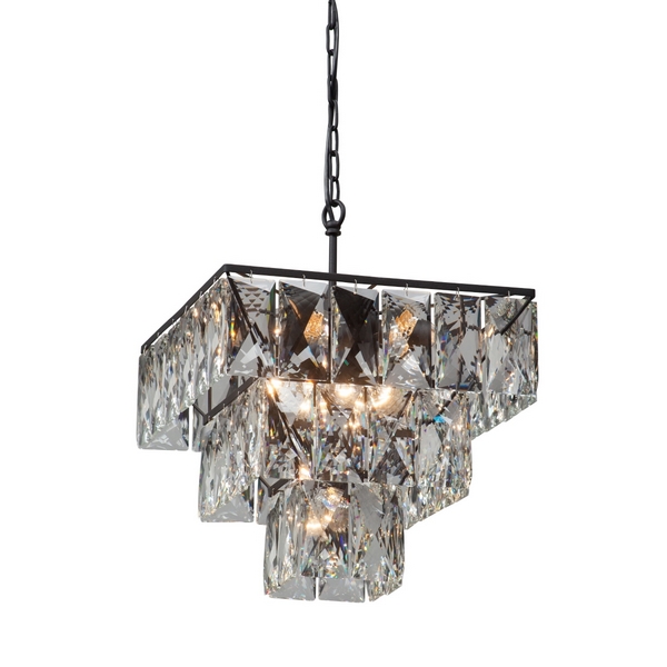 Подвесная люстра хрустальная Vitaluce V5266-1/8+1-94707