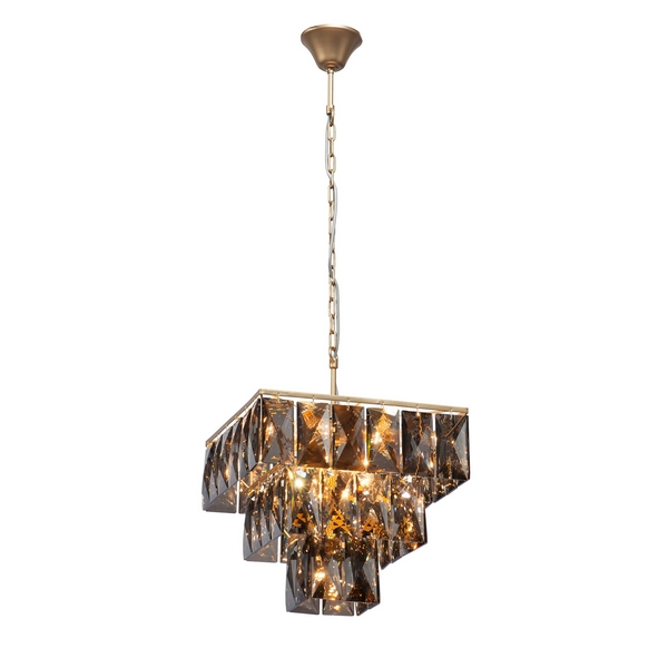 Подвесная люстра хрустальная Vitaluce V5272-8/8+1-97852