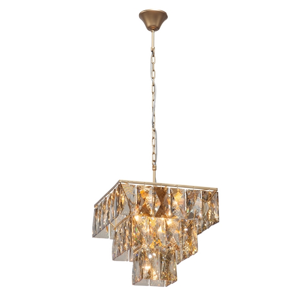 Подвесная люстра хрустальная Vitaluce V5274-8/8+1-79173