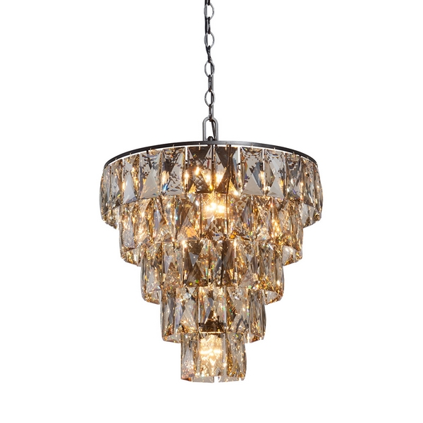 Подвесная люстра хрустальная Vitaluce V5278-1/20+1-79173