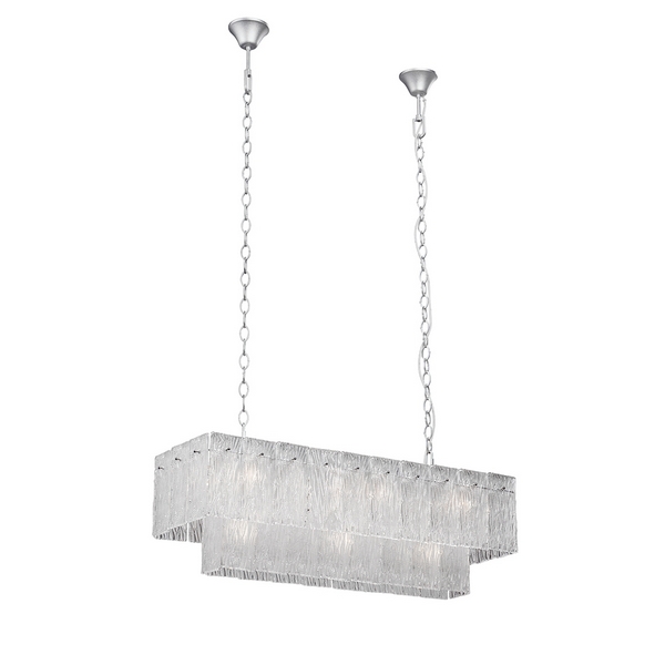 Подвесная каскадная люстра хрустальная Vitaluce V5319-9/15-44478