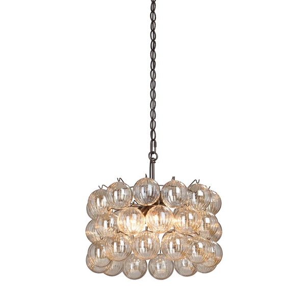 Подвесная люстра хрустальная Vitaluce V5347-7/6-78778 шарики