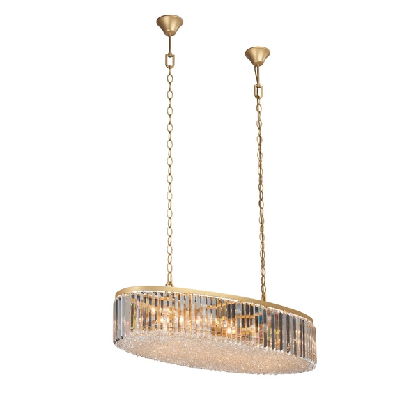 Подвесная люстра хрустальная Vitaluce V5858-8/18-27484