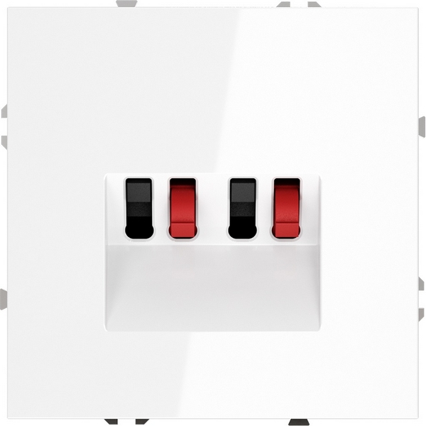 Акустическая розетка (белый глянцевый) Voltum S70 VLS060301-21493