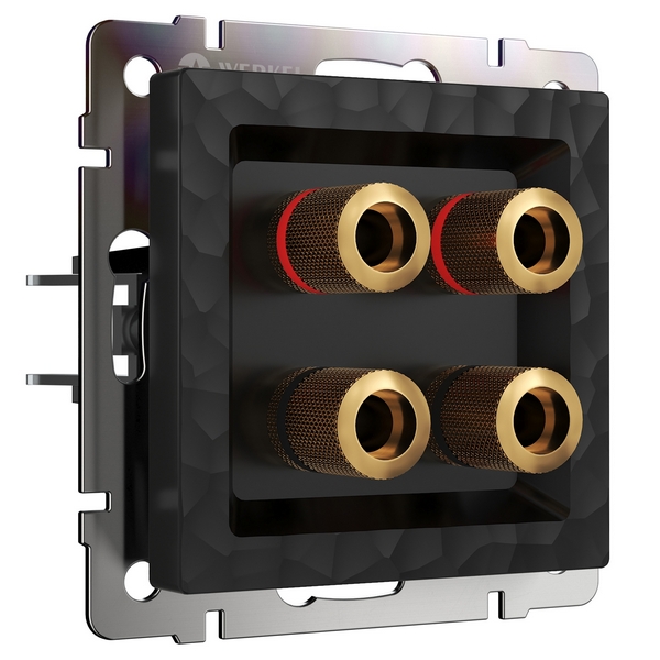 Акустическая розетка (hammer черный) Werkel W1285008-26835 (a052041)