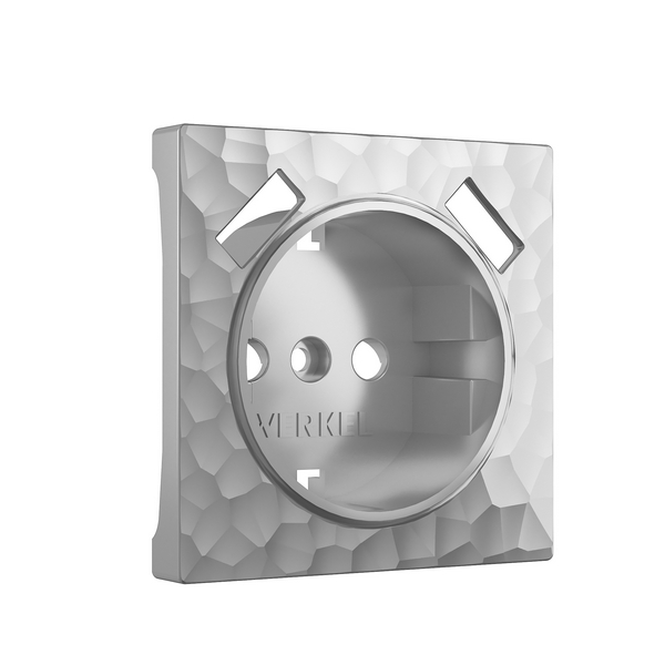 Накладка для розетки USB (hammer серебряный) Werkel W1279506-22763 (a052147)