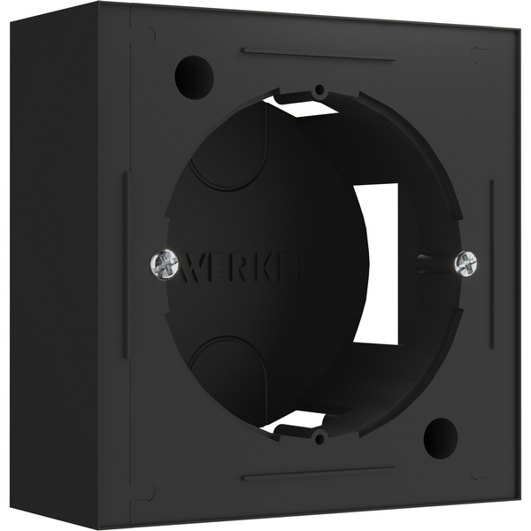 Коробка для накладного монтажа (черный) Werkel W8000008-54459 (a053528)
