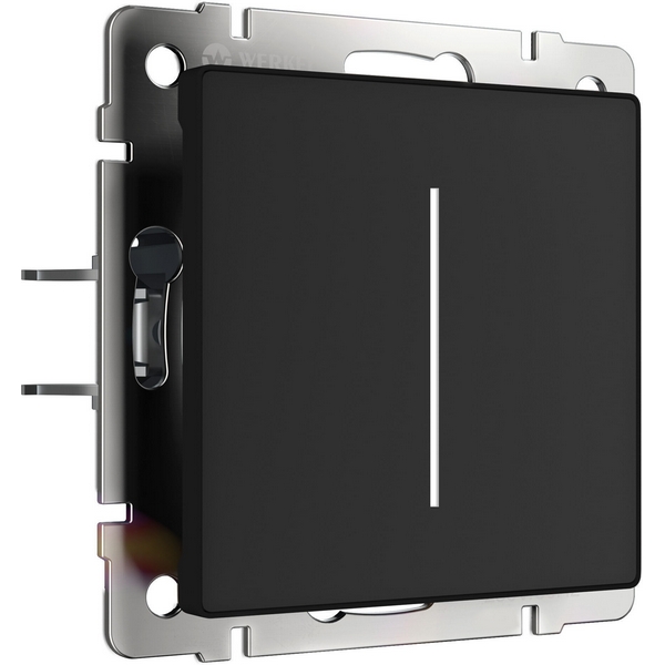 Умный сенсорный диммер с подсветкой (черный) Werkel W3443108-92806 (a063594)