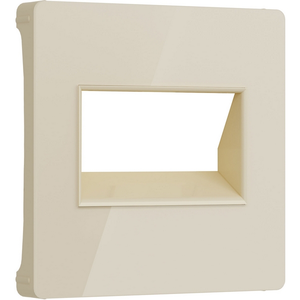Накладка для двойной розетки Еthernet RJ-45 (айвори акрил) Werkel W1191143-79223 (a064068)