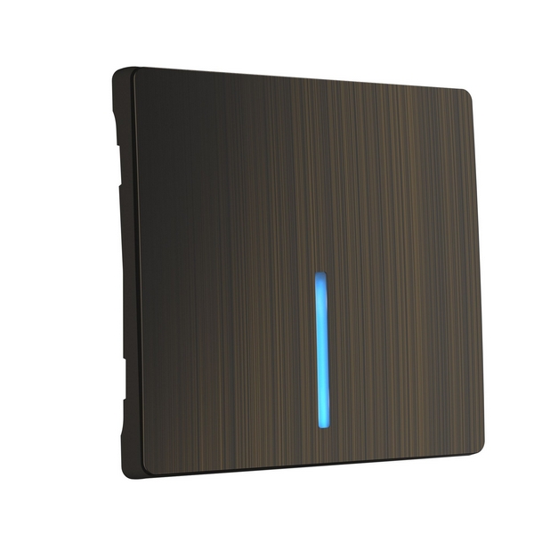 Клавиша для выключателя c подсветкой (бронзовый) Werkel W1119112-14857 (a051068)