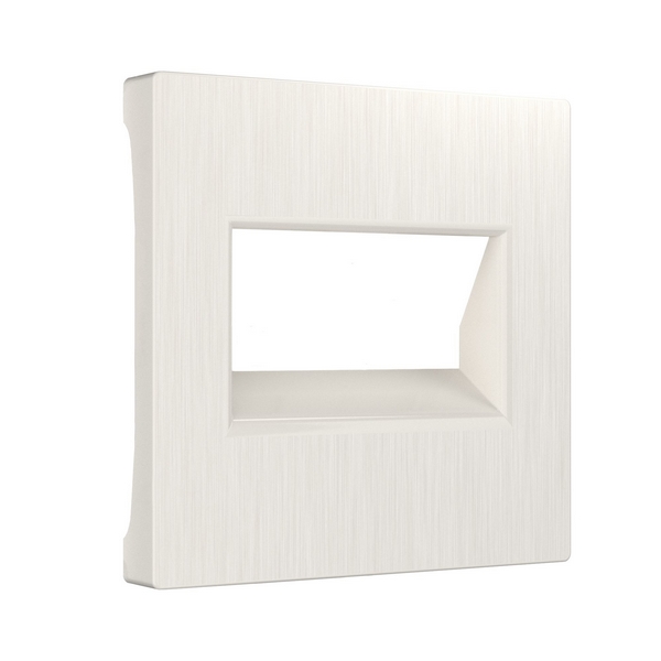 Накладка для двойной розетки Еthernet RJ-45 (перламутровый рифленый) Werkel W1191113-83117 (a051176)